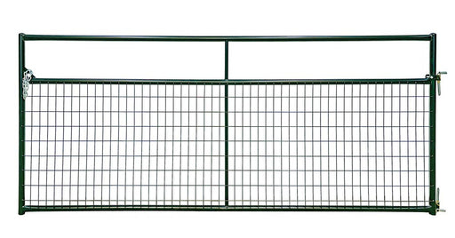 Priefert Wire Filled Economy Gate, 14ft, Red RED / 14FT.