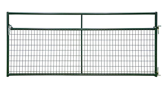 Priefert Wire Filled Economy Gate, 16ft, Brown BRN / 16FT