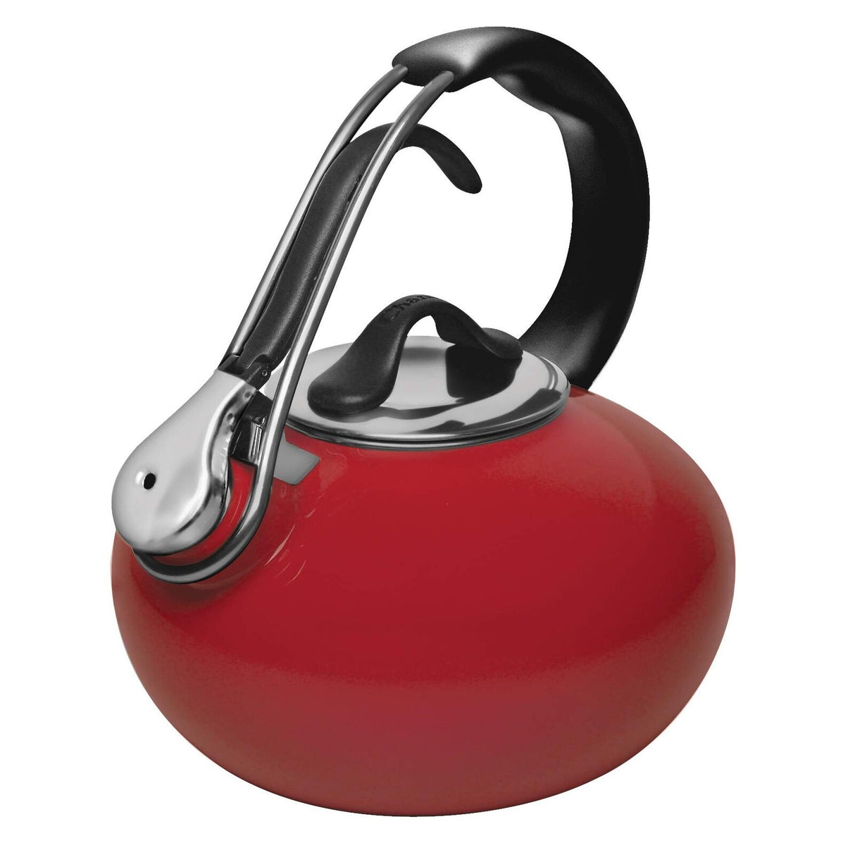 Chantal Classic Enamel On Steel Loop Teakettle CHILI_RED,Z_INDIGO,ONYX