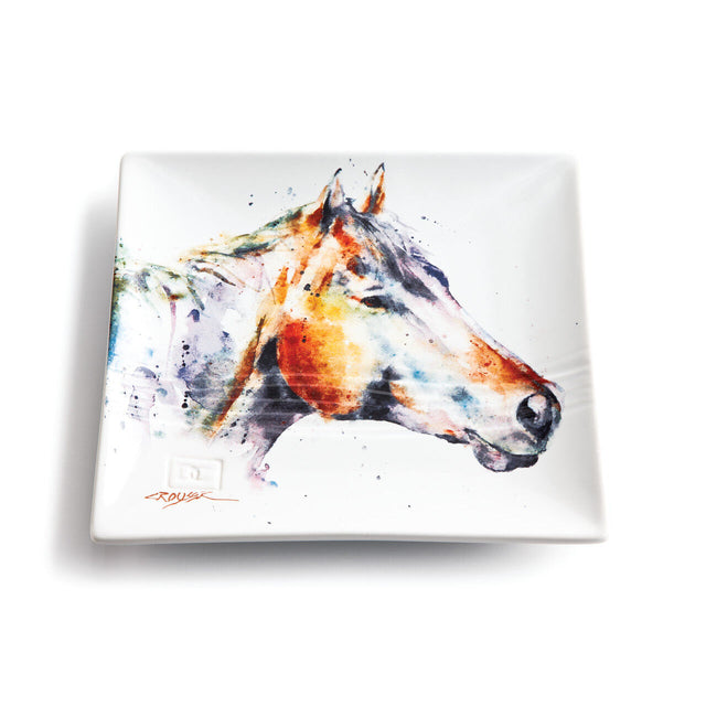 Dean Crouser Horse Head Snack Plate