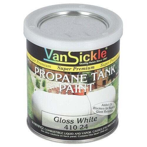 Van Sickle Propane Tank Paint Qt - Gloss White White