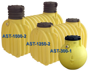 Ace Roto-Mold 500 Gallon Pump Tank YELLOW