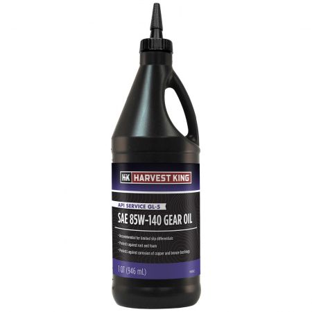 Harvest King API Service GL-5 SAE 85W-140 Gear Oil, 1qt