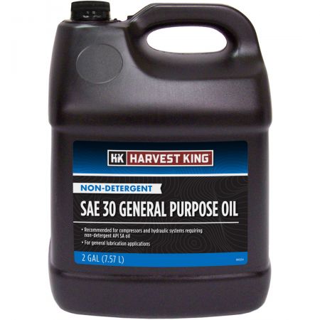 Harvest King Non-Detergent SAE 30 General Purpose Oil, 2gal 30W