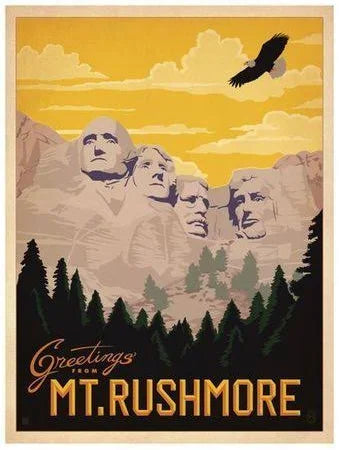 True South Puzzle Mt. Rushmore