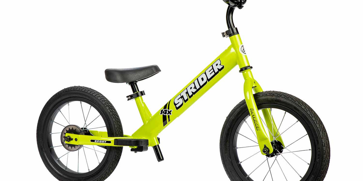 14X Sport Balance Bike Green