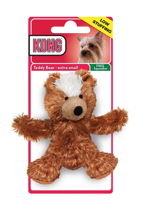 Kong Teddy Bear Dog Toy with Squeaker