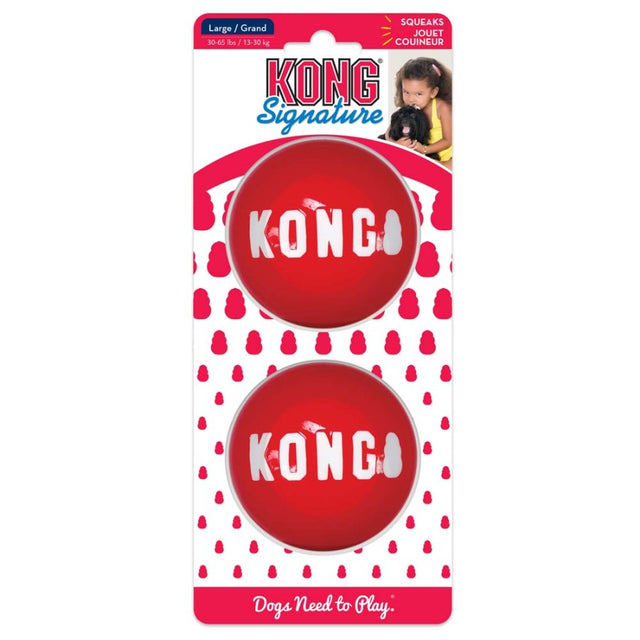 Kong Signature Ball Dog Toy