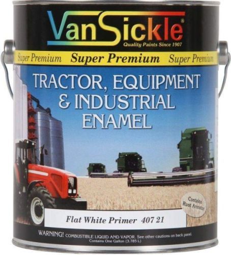 Van Sickle Tractor, Equipment & Industrial Enamel Primer Gal - Flat White Wht