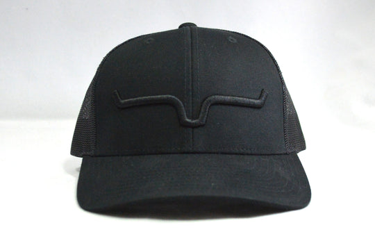 Kimes Ranch Weekly Trucker Cap BLACK_BLACK