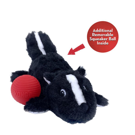 Kong Cozie Pockets Skunk Dog Toy, Medium