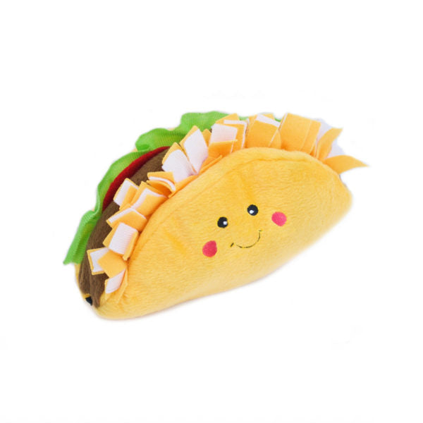 Zippy Paws NOMNOMZ DOG TOY TACO